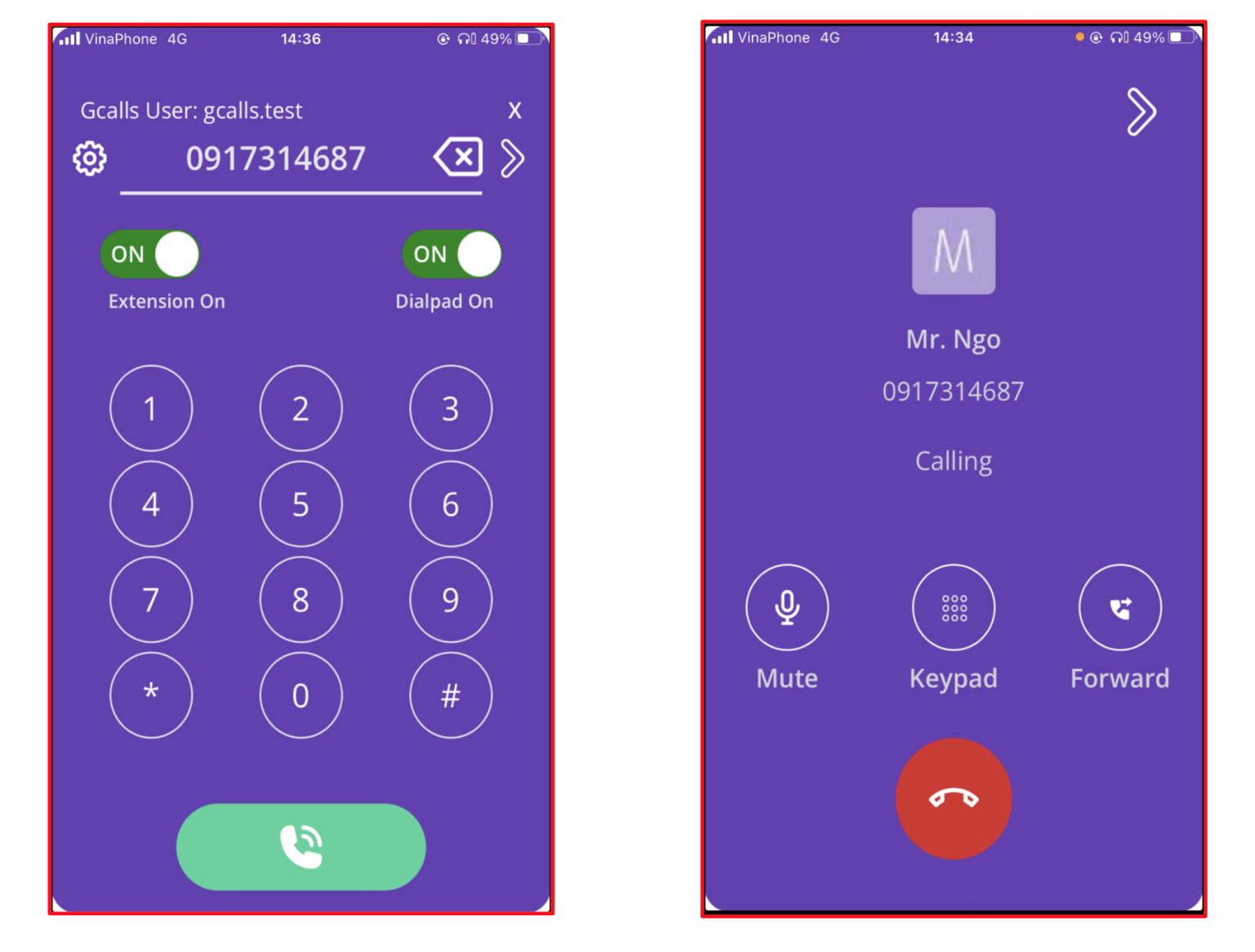 Hướng dẫn sử dụng Gcalls Plus Mobile - ứng dụng Gcalls phiên bản di ...